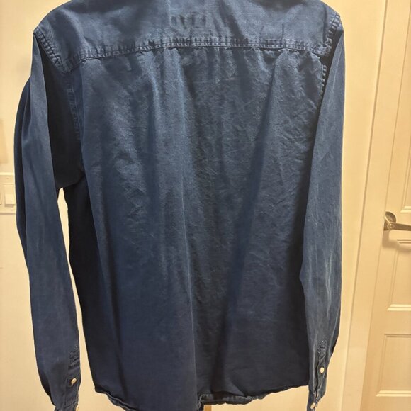 AUTHENTIC - Norse Projects Anton Denim Shirt - Size L (fits like M) - Picture 5 of 8